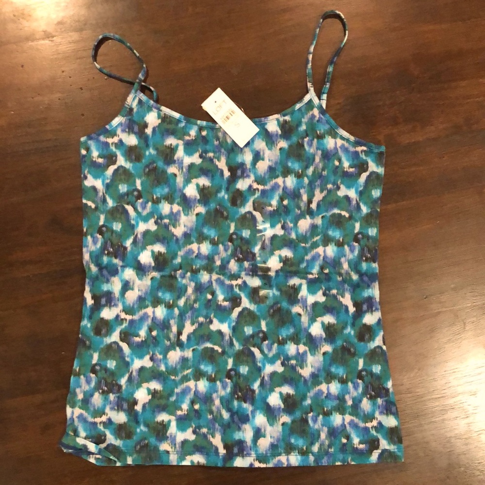 Loft Patterned Tank Top